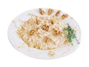 Risotto Co' le Nose with Walnuts